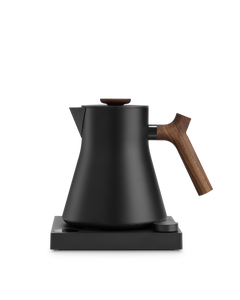 Matte Black + Walnut