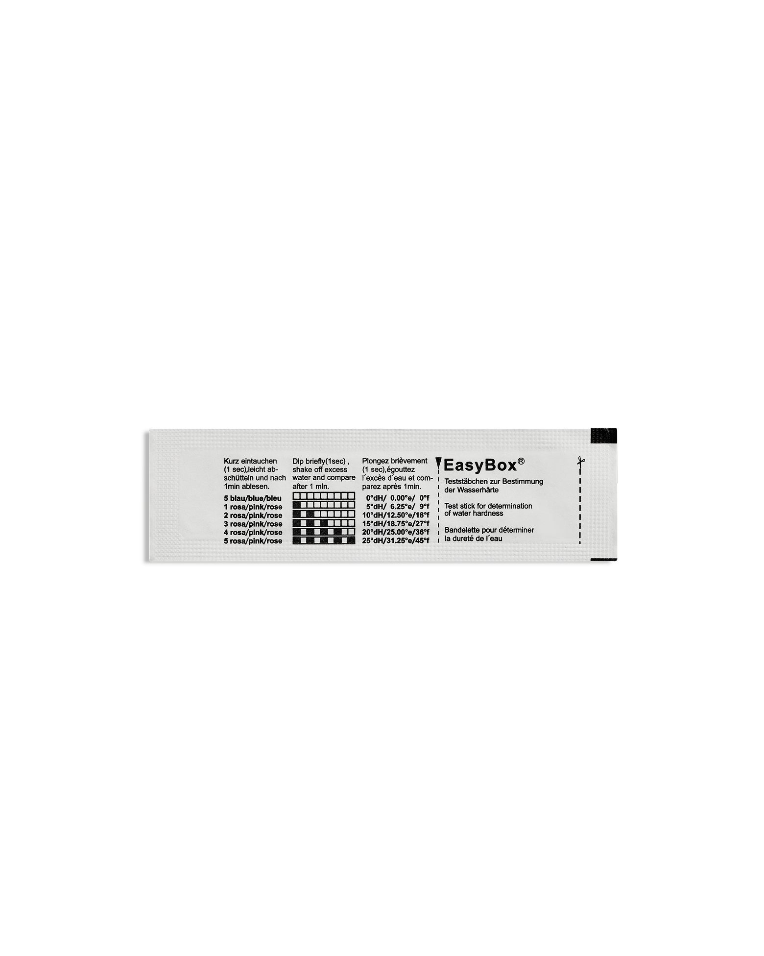 Series 1 Water Hardness Test Strip