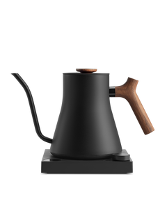 Matte Black + Walnut