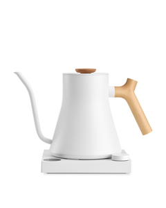 Matte White + Maple