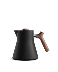 Matte Black + Walnut