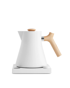 Matte White + Maple