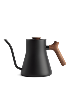 Matte Black + Walnut