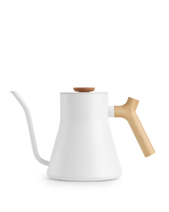 Matte White + Maple
